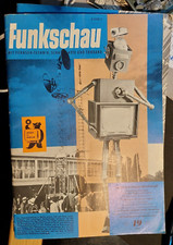 Funkschau, orig.  Magazin  1.Okt.  1961  Heft 19.