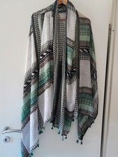 CECIL | Gemustertes Tuch | Farbe: grün-weiß