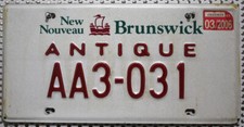 Kanada Nummernschild