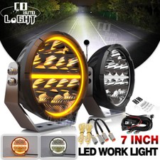 2x 7" LED Zusatzscheinwerfer