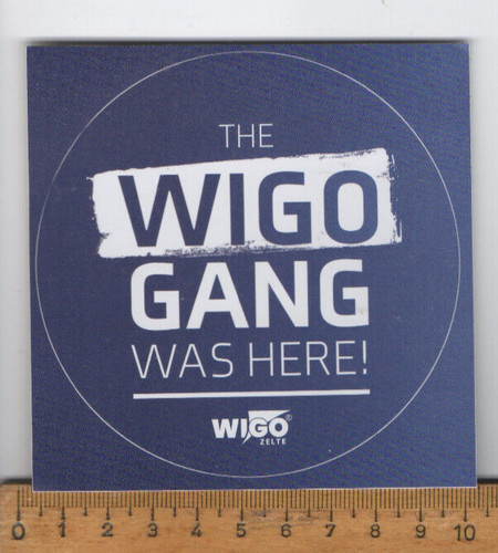 Aufkleber the wigo gang - the, was