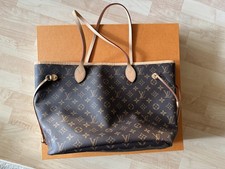 Original Louis Vuitton Neverfull MM Monogramm Zustand Sehr Gut Mit Beutel/Karton