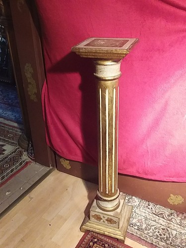 Blumsäule blumenbank - blumsäule,