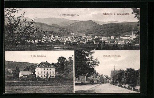 Steinen wiesental - ak,