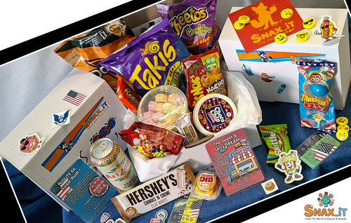 Usa snack box geschenk - snack, |