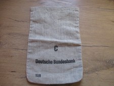 Deutsche Bundesbank Geldsack für Münzen Geldbeutel