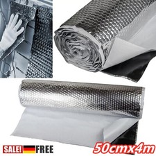 50x400cm Selbstklebend Alubutyl Matte Dämmmatte  Anti Dröhn Fahrzeugdämmung 2mm
