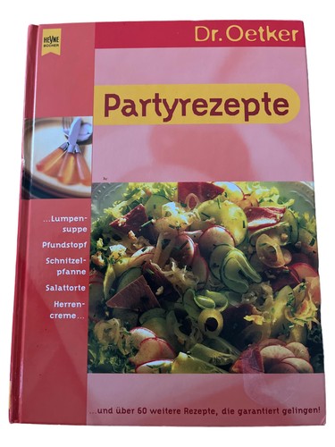 Oetker partyrezepte - dr.,