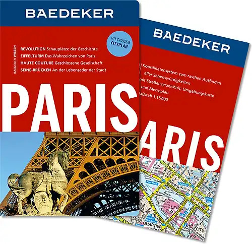 Baedeker reiseführer paris - reiseführer,