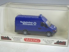 (YG-29) Wiking 28602 Iveco Daily 50 Jahre THW Bayern in OVP