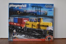 Playmobil City Action Eisenbahn-Set, RC Zug 5258 Komplett original Anleitung OVP