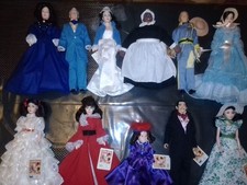 Konvolut Puppen So viel Wind weg / World Doll Sammler / Scarlett O'Hara