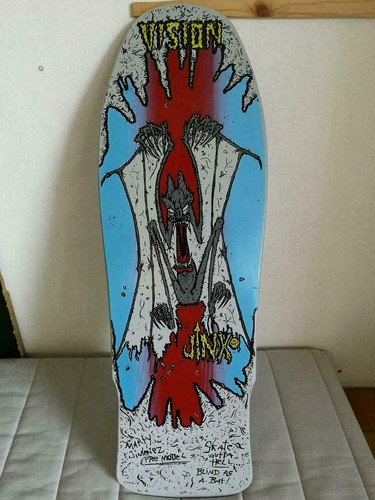 Vision jinx skateboard - vision, deck