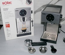 Solac CE4553 Espresso Cappuccino Pad Kaffee Maschine 20Bar 1050W 1,5L Digital BK