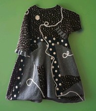 Zauberhafte Walk Kleid A-LINIE