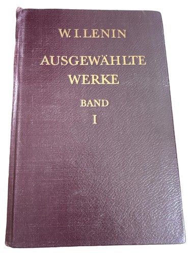Lenin ausgewählte werke - w.,