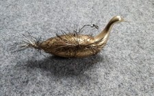 Christbaumschmuck Weihnachtsschmuck Antik Glas Draht Original Selten