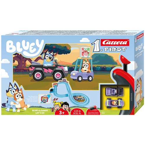 Carrera bluey bingo slotcar - bluey,