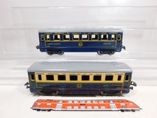 2x Hornby Meccano Spur 0 Blech Wagen CIWL 4025 Pullman 4218 Restaurant #EC146-2