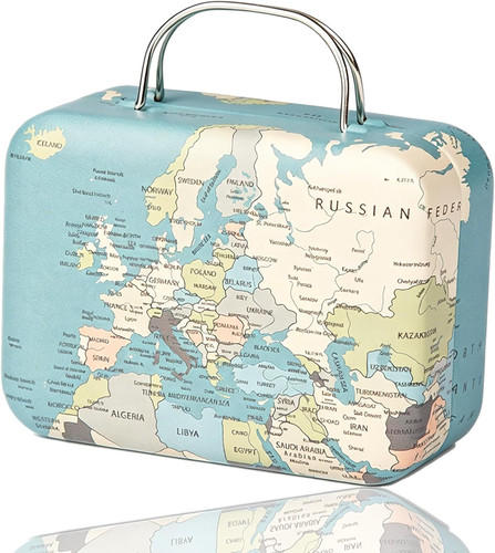 Retro mini reisekoffer - retro,