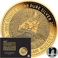 NUGGET 40 Jahre vergoldet - 1