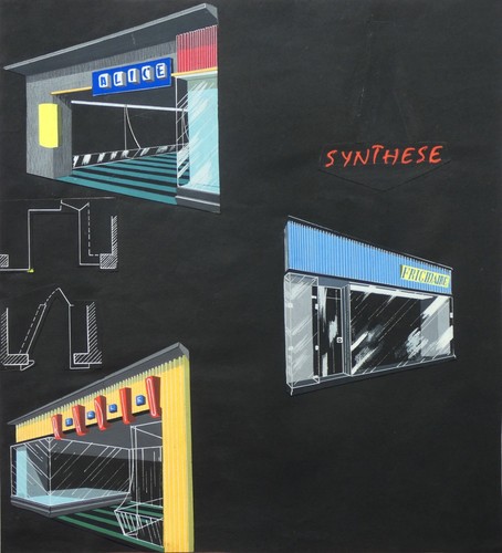 Ladenfront und typografie - ladenfront,
