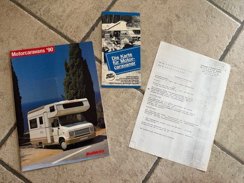 Motorcaravans 1990 dethleffs - motorcaravans,