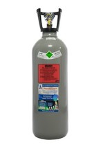 10 kg CO2 Flasche mit Steigrohr Tauchrohr, Getränke Kohlensäure, NEU&VOLL, EU