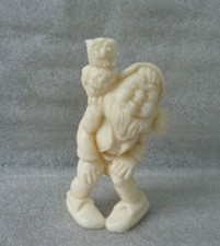 Studio Heinerle Figur Rohling  (Zwerg mit Eule) Retro 