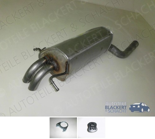 Auspuff endtopf anbauteile - auspuff, +
