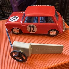 Stelco - Mini Cooper - Kabel Ferngesteuert - 70er - Slot Car
