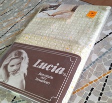 Vintage  Bettwäsche   4- Teilig,  70er Jahre  tolles Muster  unbenutzt..