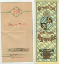 Berlin Speisekarte Aschinger