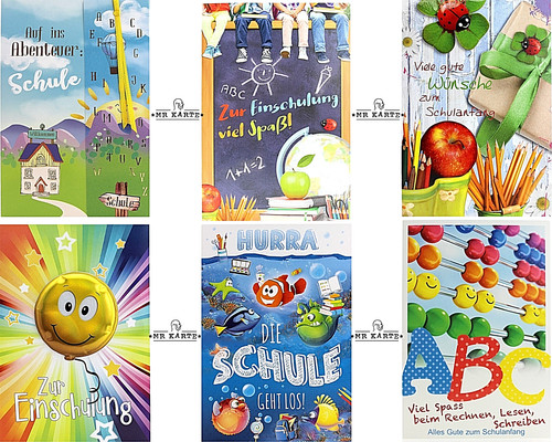 Einschulung karte schulanfang - einschulung,
