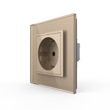 LIVOLO Design Glas Steckdosen