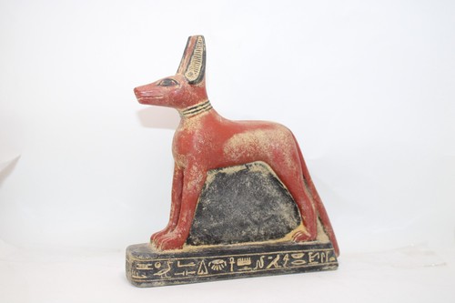 Altägyptische anubis statue - anubis,