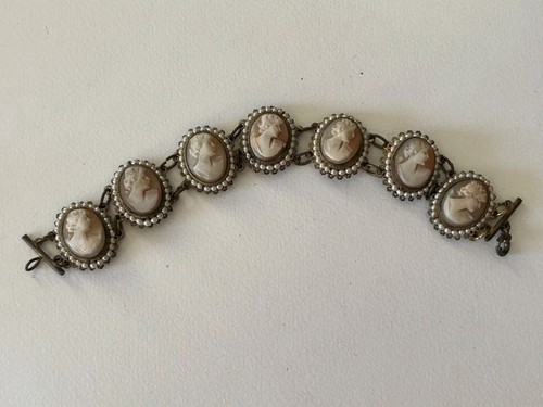 Antiker muschel kamee armband - antiker,
