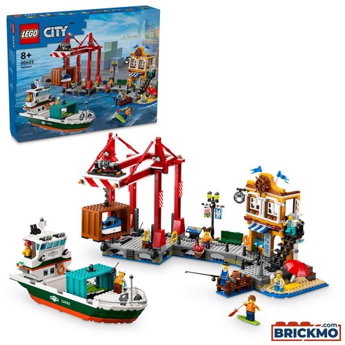 Lego city 60422 - hafen, mit