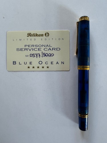 Pelikan m800 blue - blue, ocean