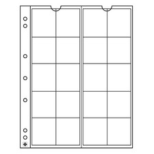 Leuchtturm NUMIS Münzhüllen