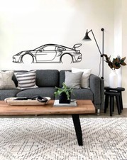 Porshe 911 HDF Holz
