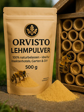 Lehmpulver für Wildbienen