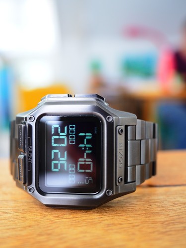 Nixon regulus uhr gunmetal - regulus, ss