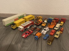 alte spielzeug autos konvolut, Mattel, Matchbox, Sammlung, LKW,  Anhänger, Nr.3