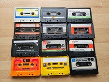 Verschiedene Audiokassetten -