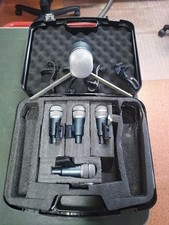  Verkaufe Hochwertiges dynamisches Mikrofon-Set für Schlagzeug 5 teilig