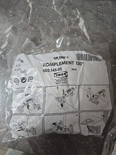 1x Komplement 002.145.05 Ikea Scharnier 2x Soft 1x Normal + Klebedämpfer Neu