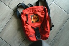 Jack Wolfskin Kinder Rucksack  Kindergarten Tasche rot orange schwarz
