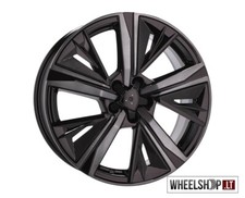 Peugeot R18 5x108 alloy wheels 7.5j ET44 4x 18 inch Black Dark mist Felgen