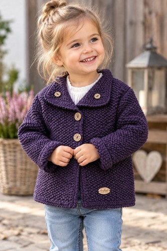 Selbstgestrickte jacke - selbstgestrickte,